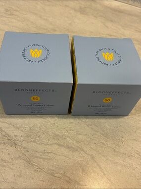 Bloomeffects Whipped Butter Crème SPF 50 - Light Blue & Yellow Box (Set of 2)